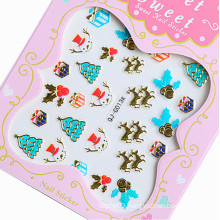 Christmas Craft and Gift 3D Nail Sticker For Children